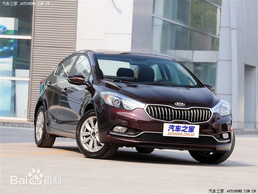 K3 Kia Subcompact Car 4 πόρτες Sedan με υψηλής ανάλυσης οθόνη αφής